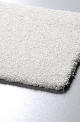 Monochrome Carpet white Diamond 8883/60 by measure - Colore Colori