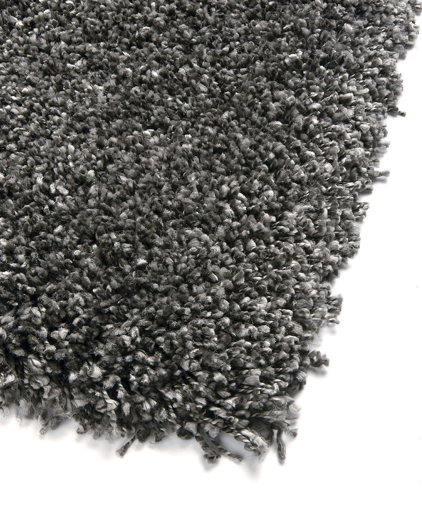 Carpet shaggy dark grey  Nexus 80124/900 by measure - Colore Colori