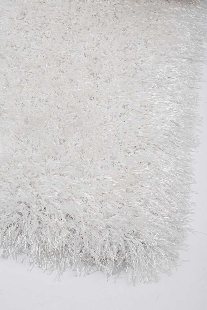 Shaggy Carpet white Rich 80068/60 by measure - Colore Colori