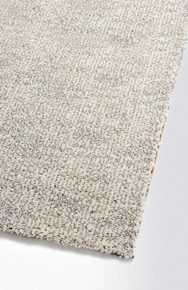 Two-tone Carpet ecru Diamond 15010/760 by measure - Colore Colori