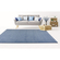 Monochrome Carpet blue Diamond 5309/031 by measure - Colore Colori
